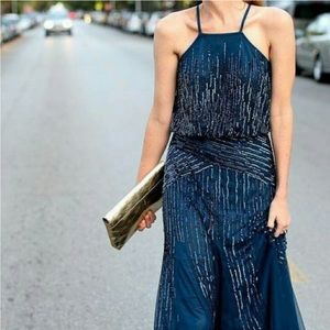 Adrianna Papell Beaded Gown